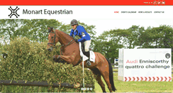 Desktop Screenshot of monartequestrian.com